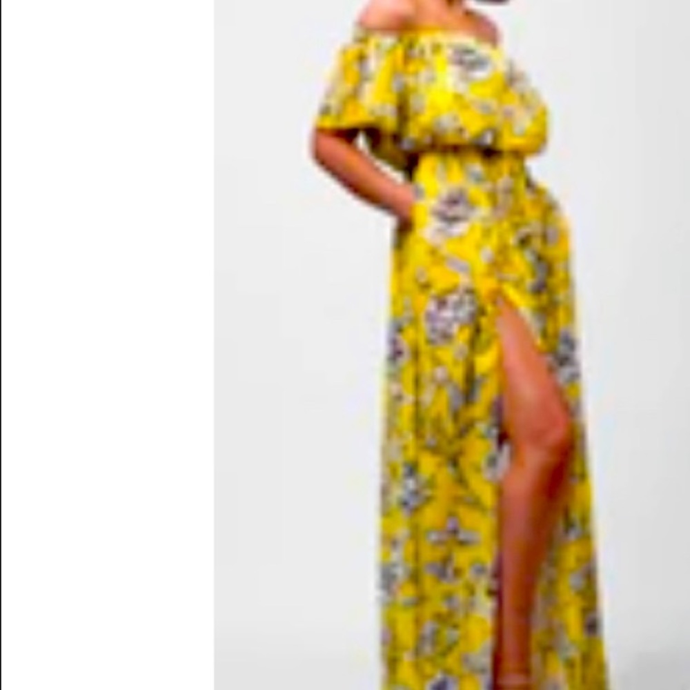 Katerina off the shoulder floral dress